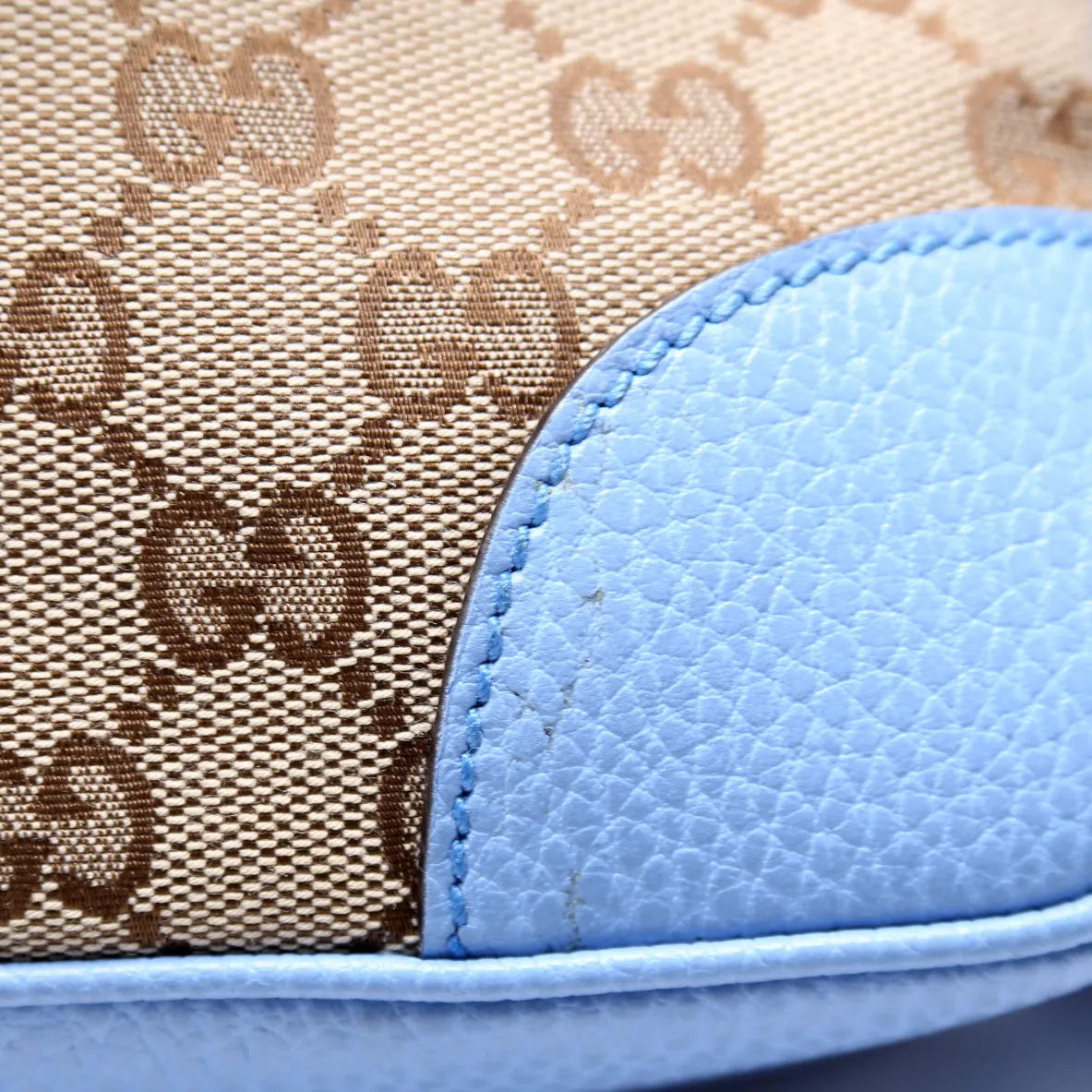 449241 GG Small Crossbody Blue