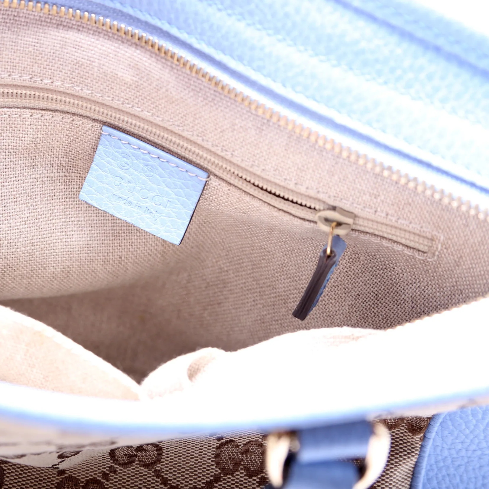 449241 GG Small Crossbody Blue