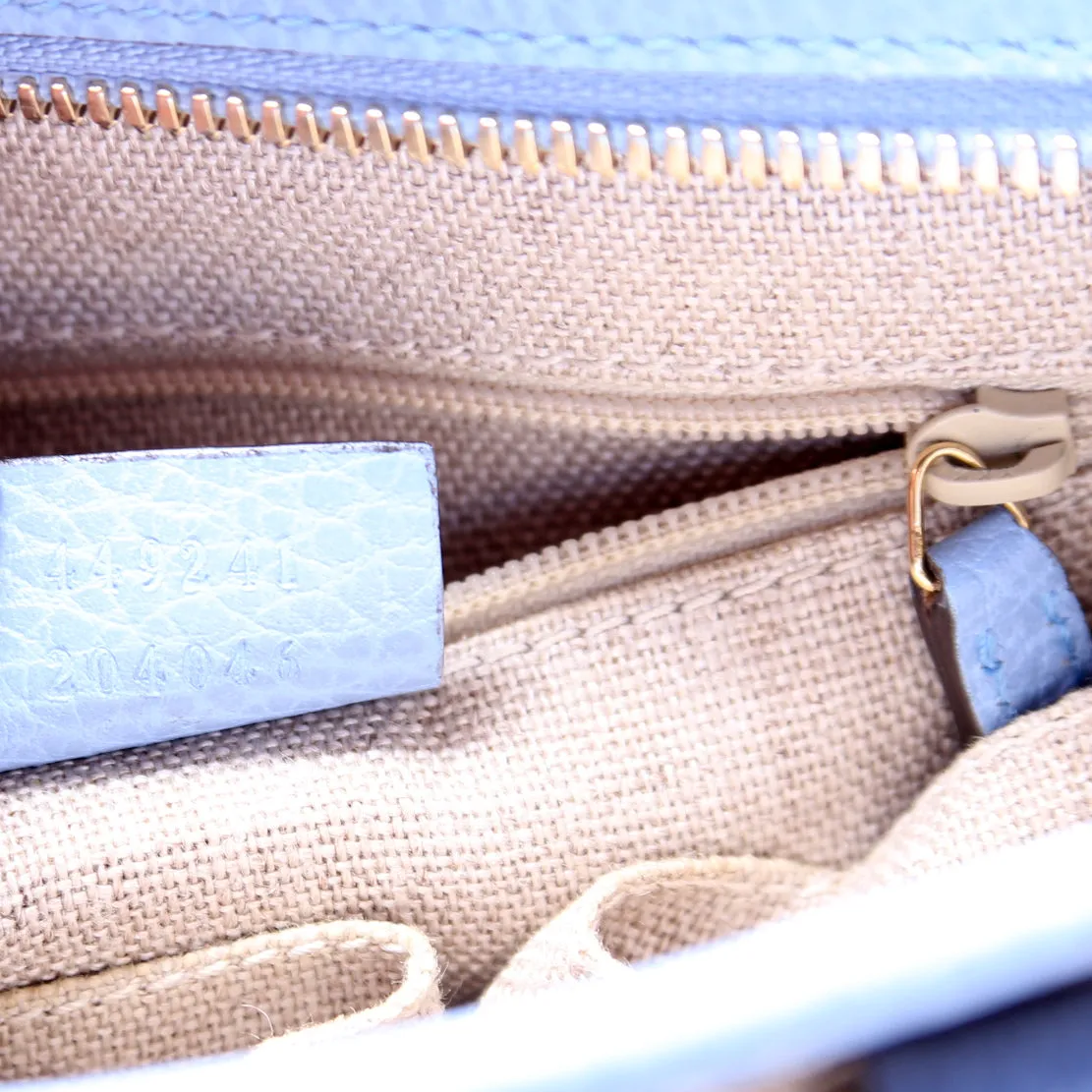 449241 GG Small Crossbody Blue