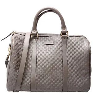 449646 Boston With Strap Guccissima