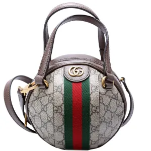 574794 Ophidia GG Canvas Mini Sphere Bag