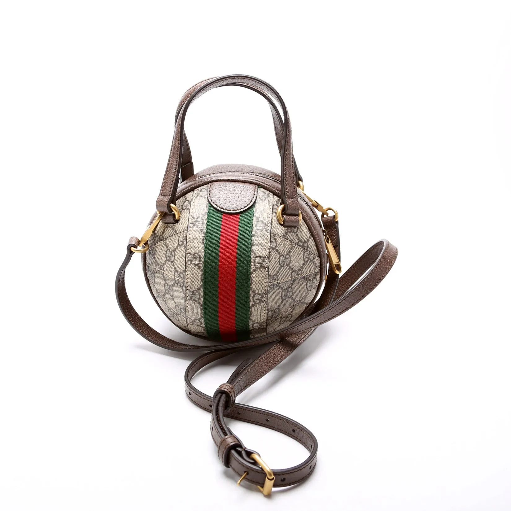 574794 Ophidia GG Canvas Mini Sphere Bag