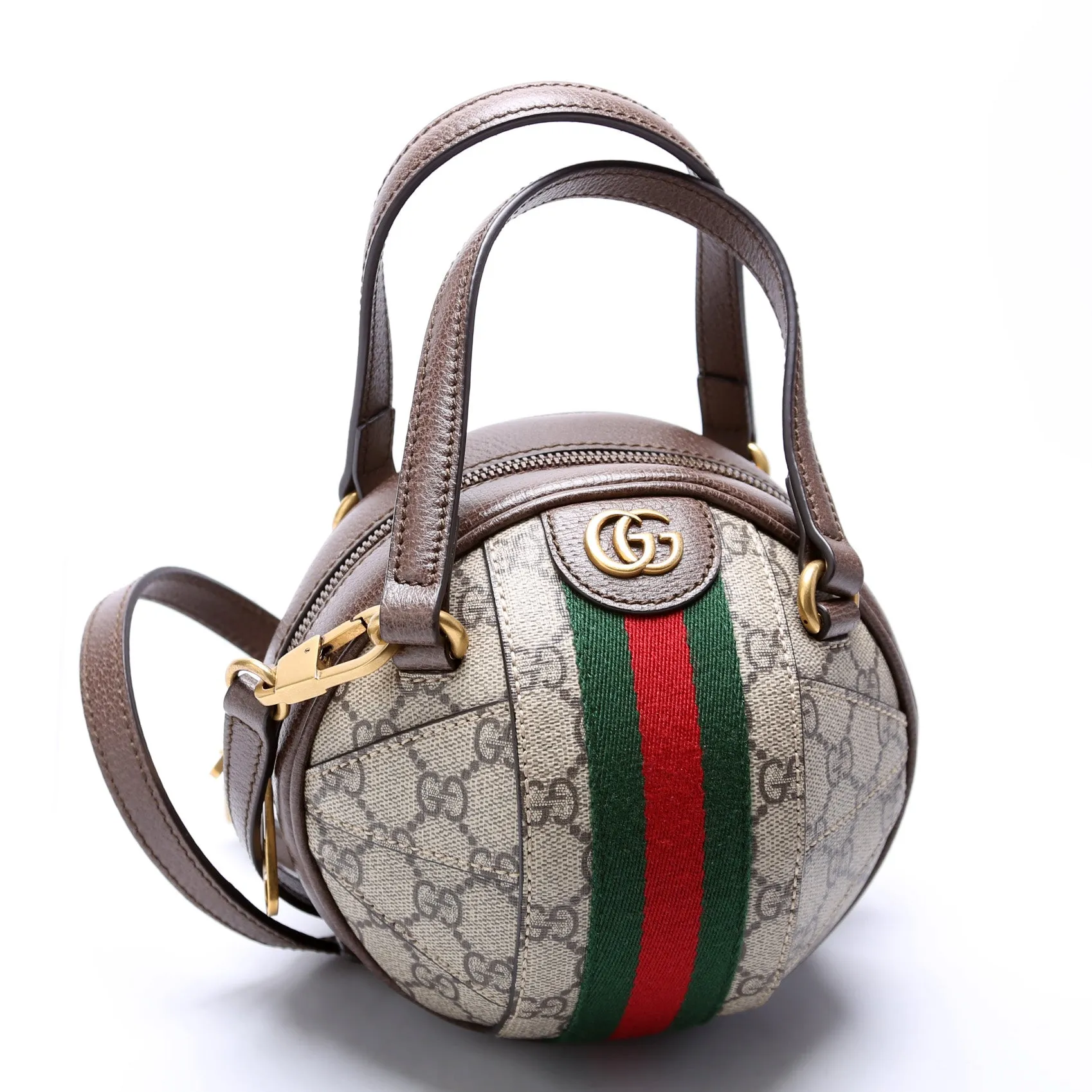 574794 Ophidia GG Canvas Mini Sphere Bag