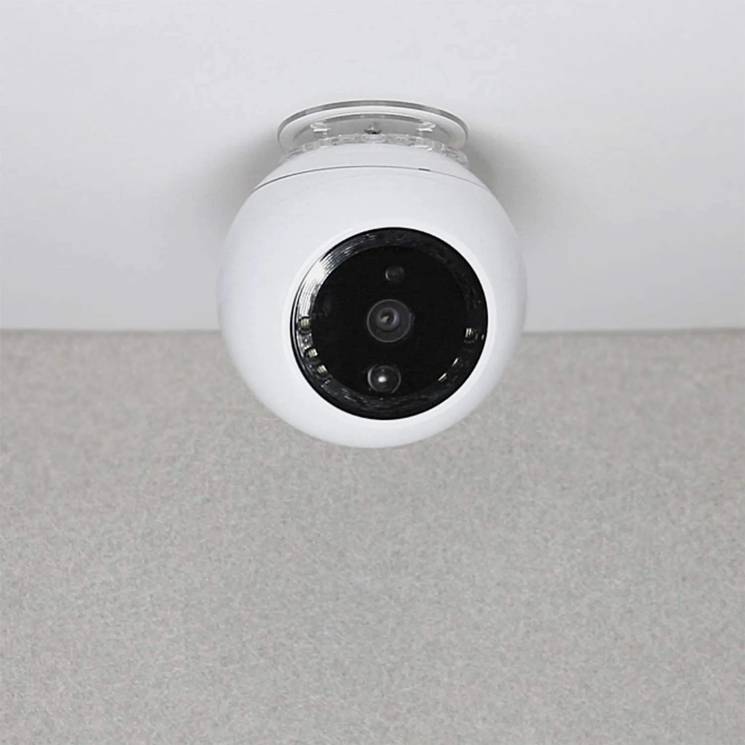Amaryllo ACR1501R12WHay Apollo Biometric 360 Auto Tracking PTZ Wi-Fi Security Camera, White-JE