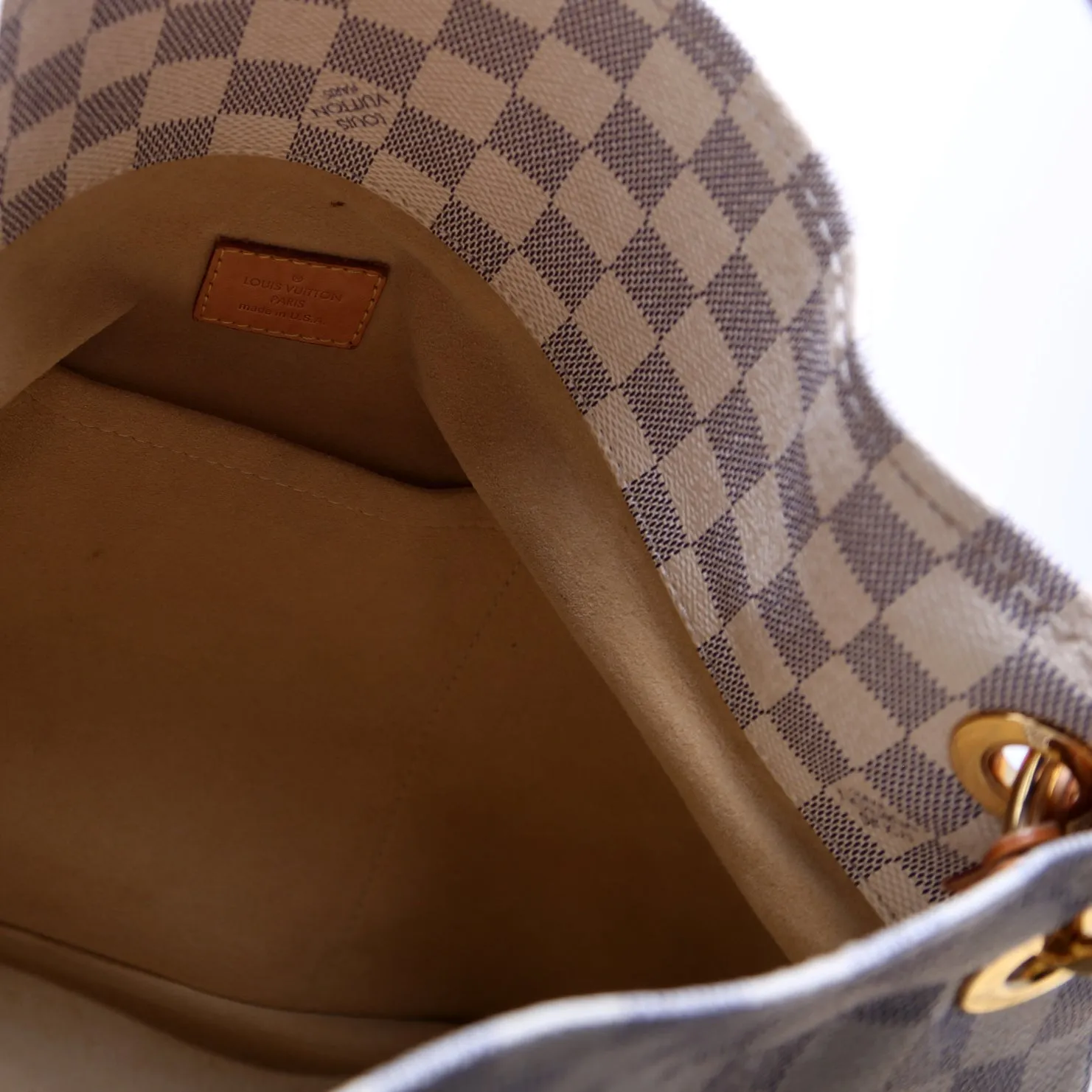 Artsy MM Damier Azur