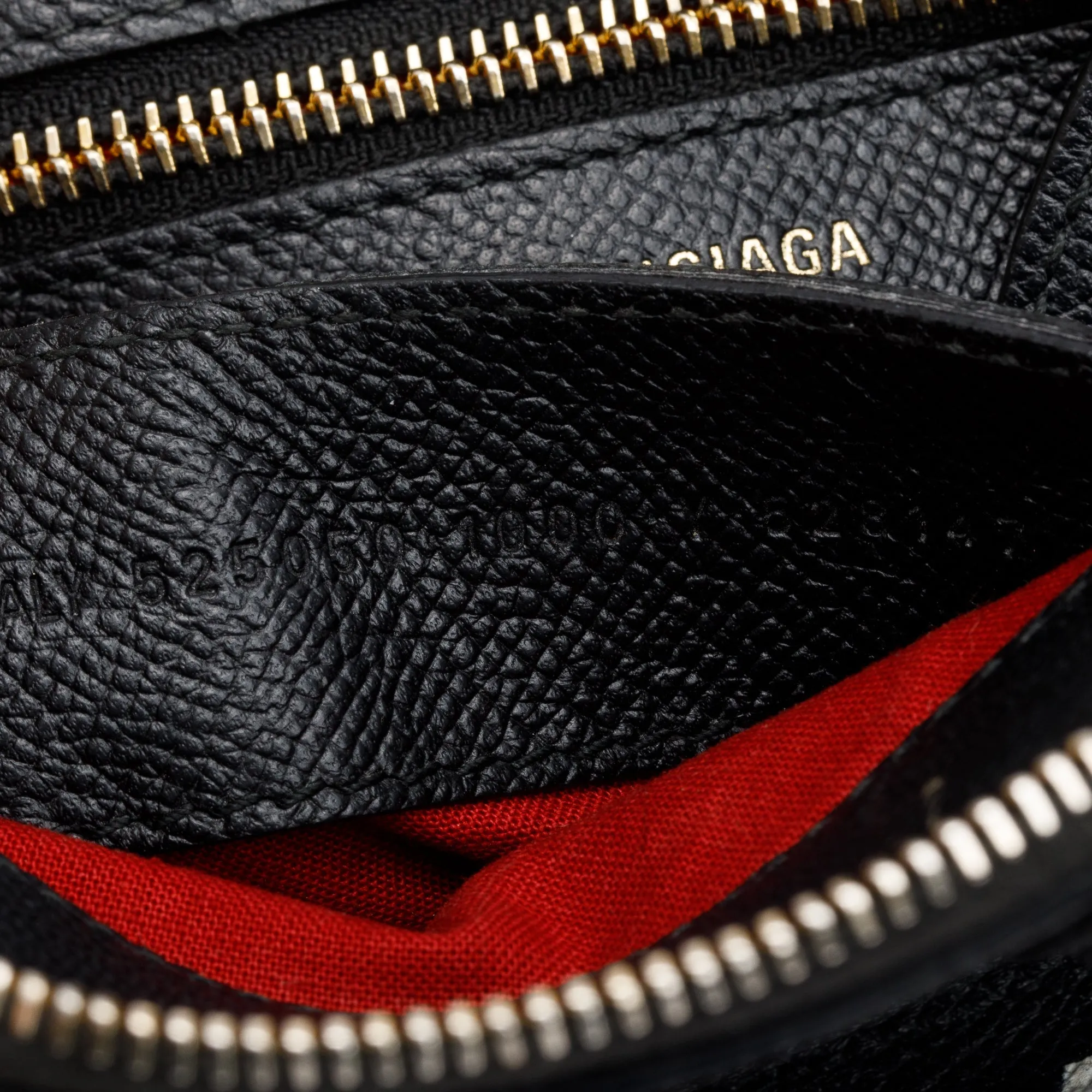Balenciaga Black Leather XXS Ville Top Handle Bag