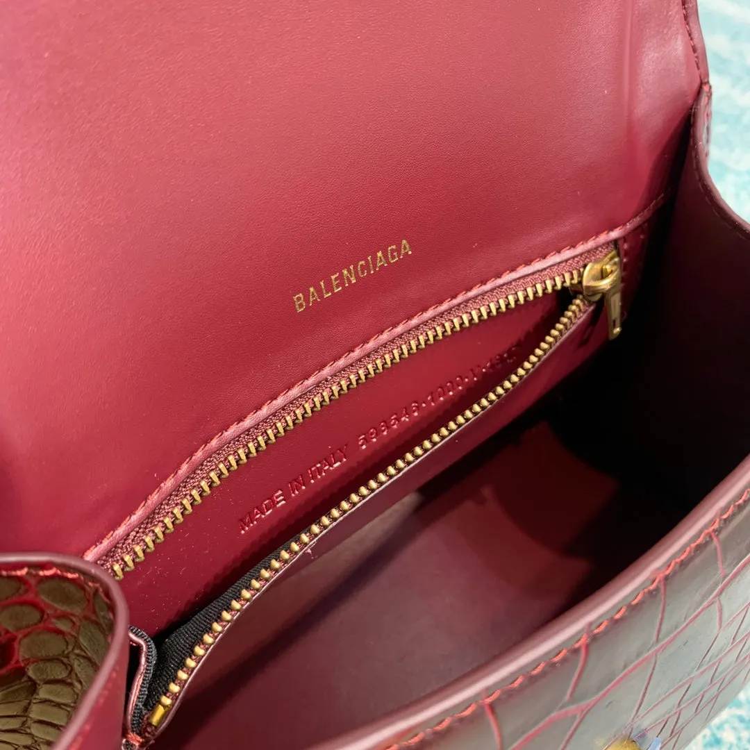 Balenciaga Hourglass Small Top Handle Bag