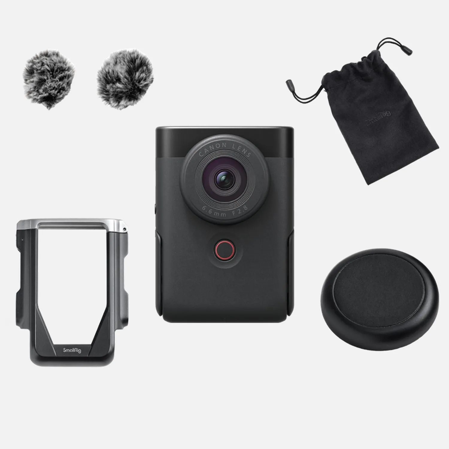 Canon Powershot V10 Digital Flip Screen Black Colour Vlog Camera