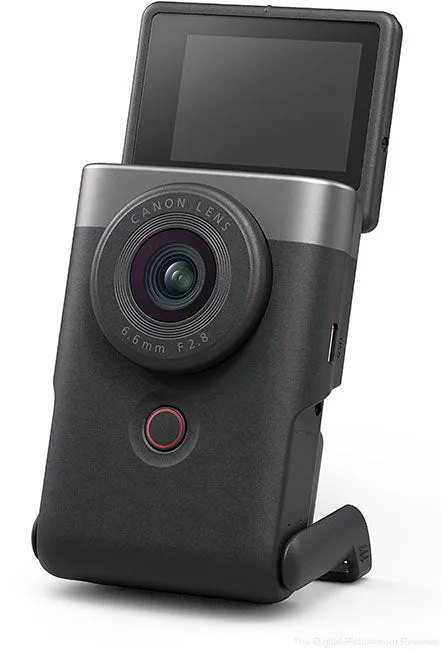Canon Powershot V10 Digital Flip Screen Black Colour Vlog Camera