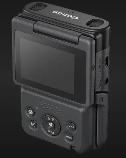 Canon Powershot V10 Digital Flip Screen Black Colour Vlog Camera