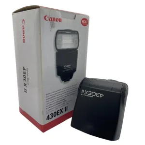 Canon Speedlite 430EX II Flashlight for Canon DSLR