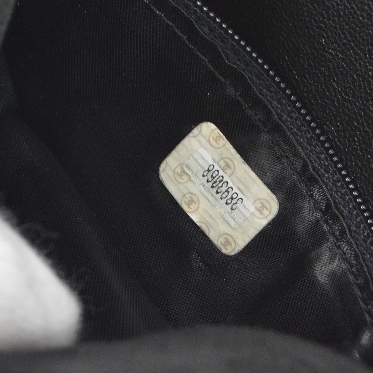 CHANEL 1994-1996 Pocket Camera Bag Mini Black Suede