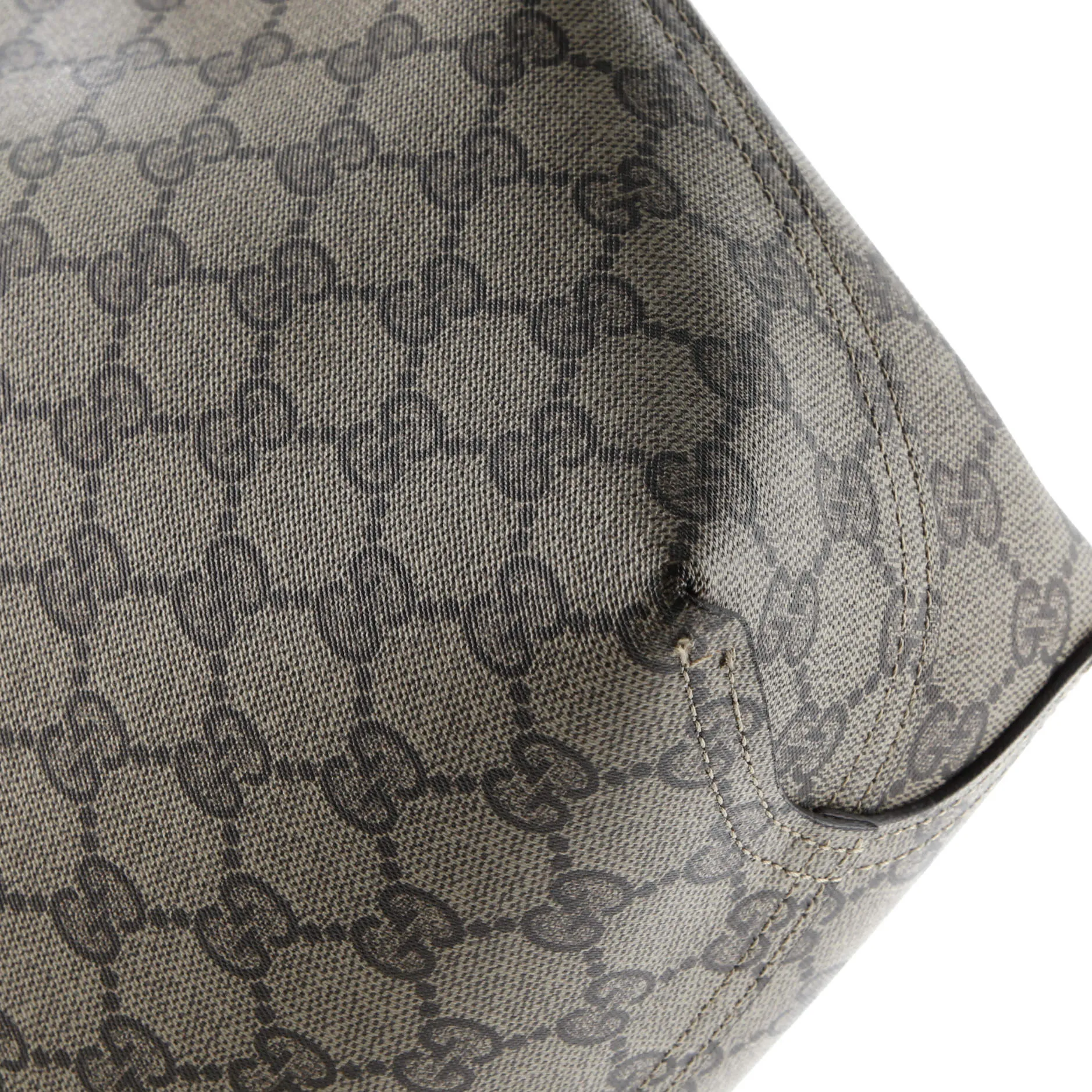 Gucci Reversible Tote Gg Print Leather