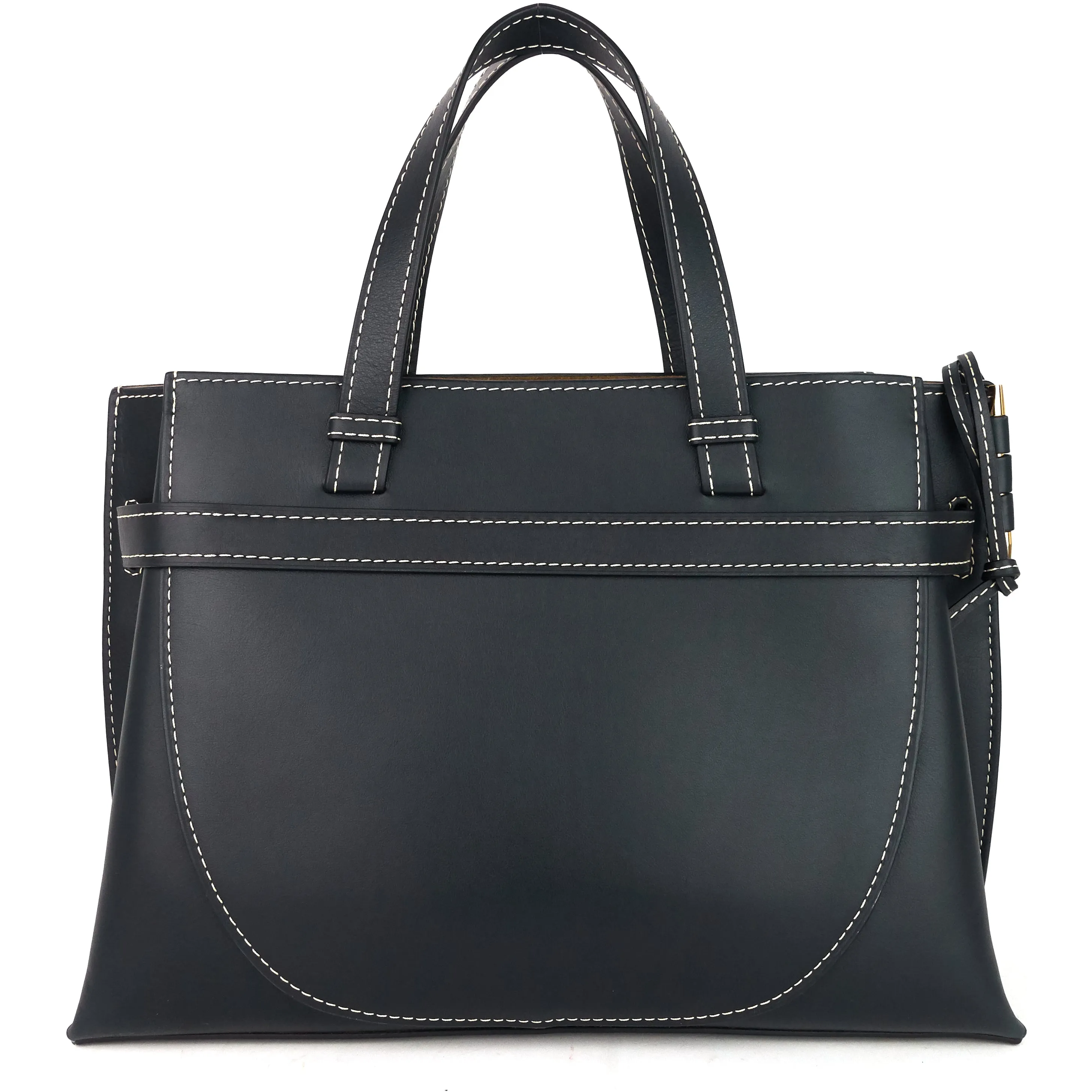 Loewe Gate Top Handle Small Calf Leather Tote Bag