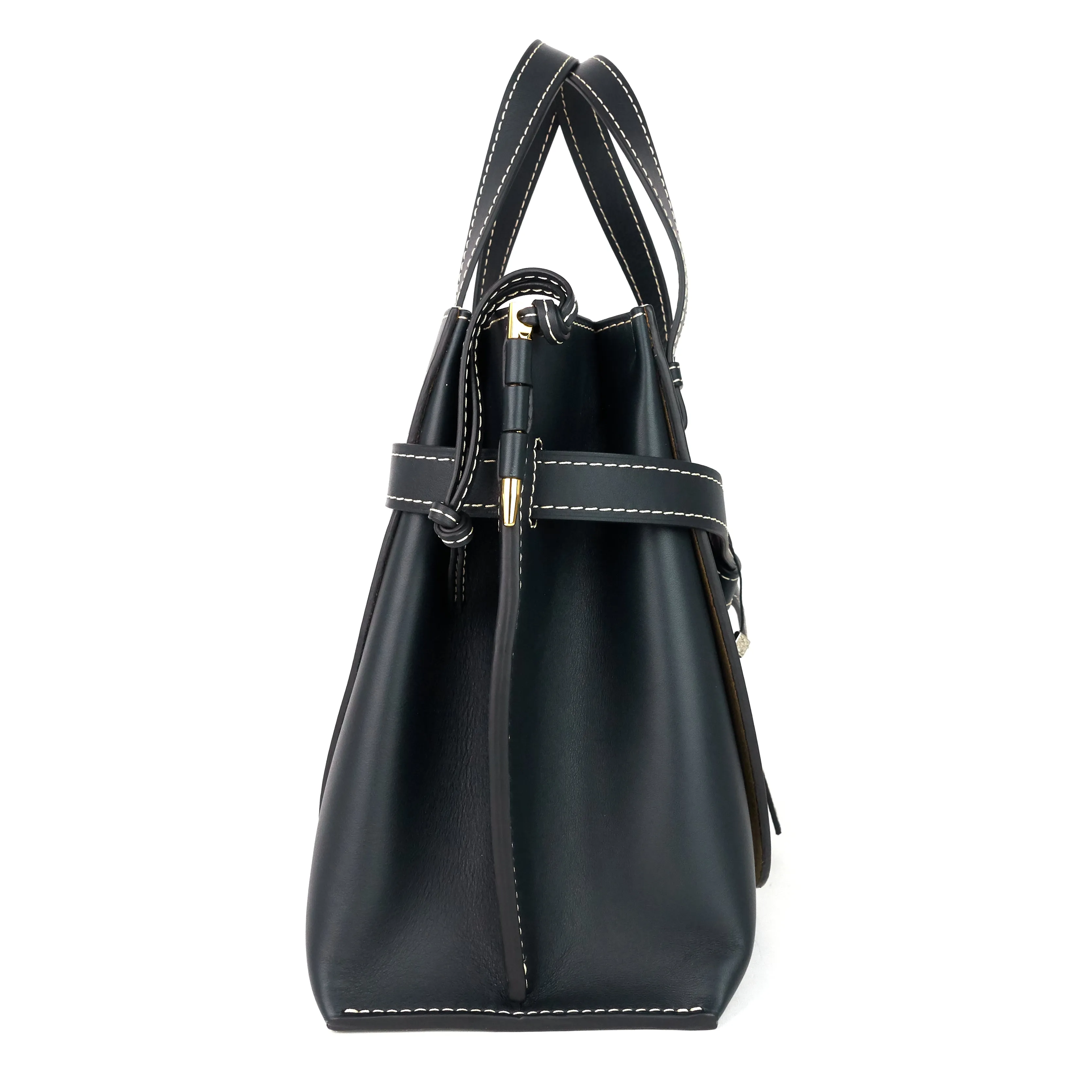 Loewe Gate Top Handle Small Calf Leather Tote Bag