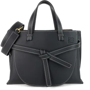Loewe Gate Top Handle Small Calf Leather Tote Bag