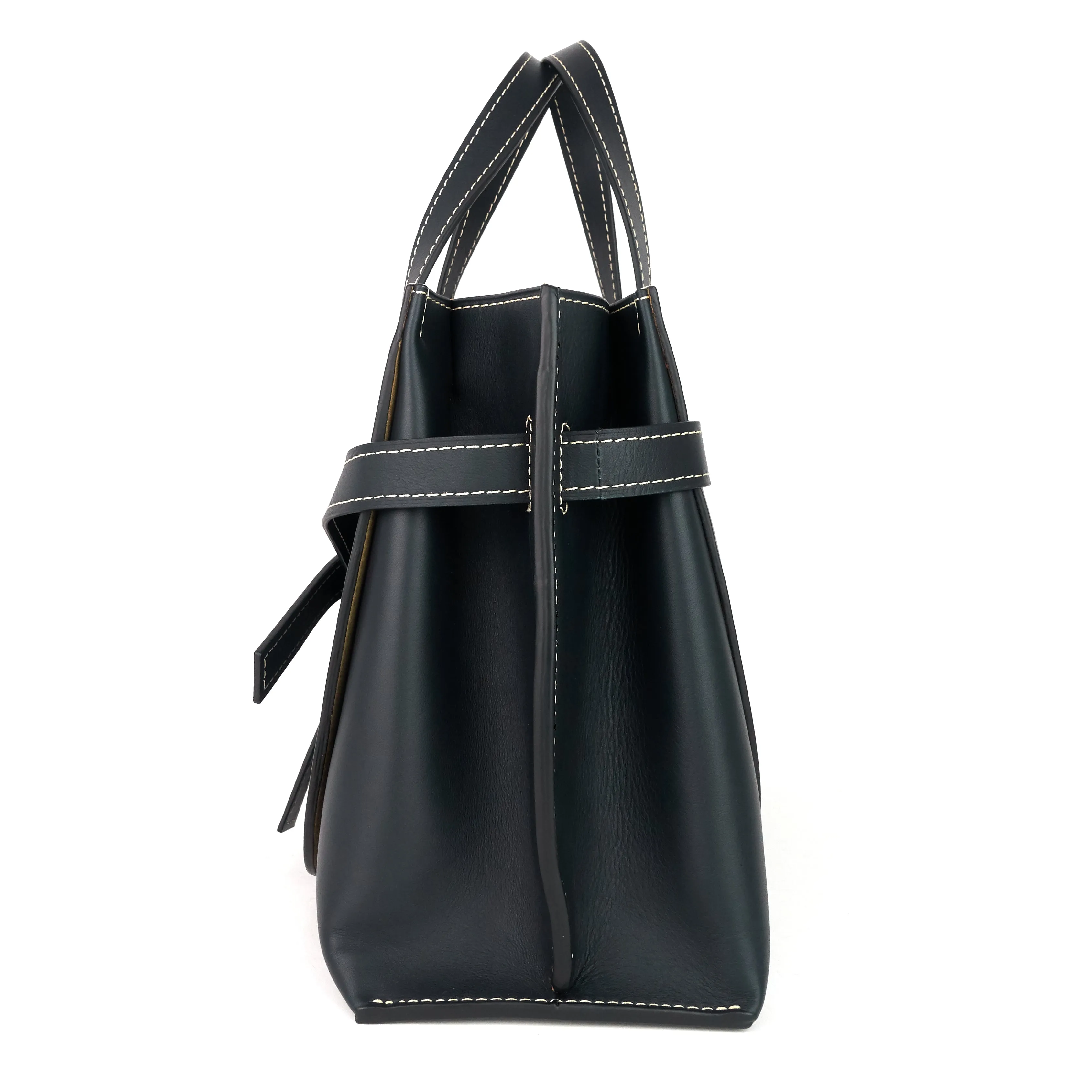Loewe Gate Top Handle Small Calf Leather Tote Bag