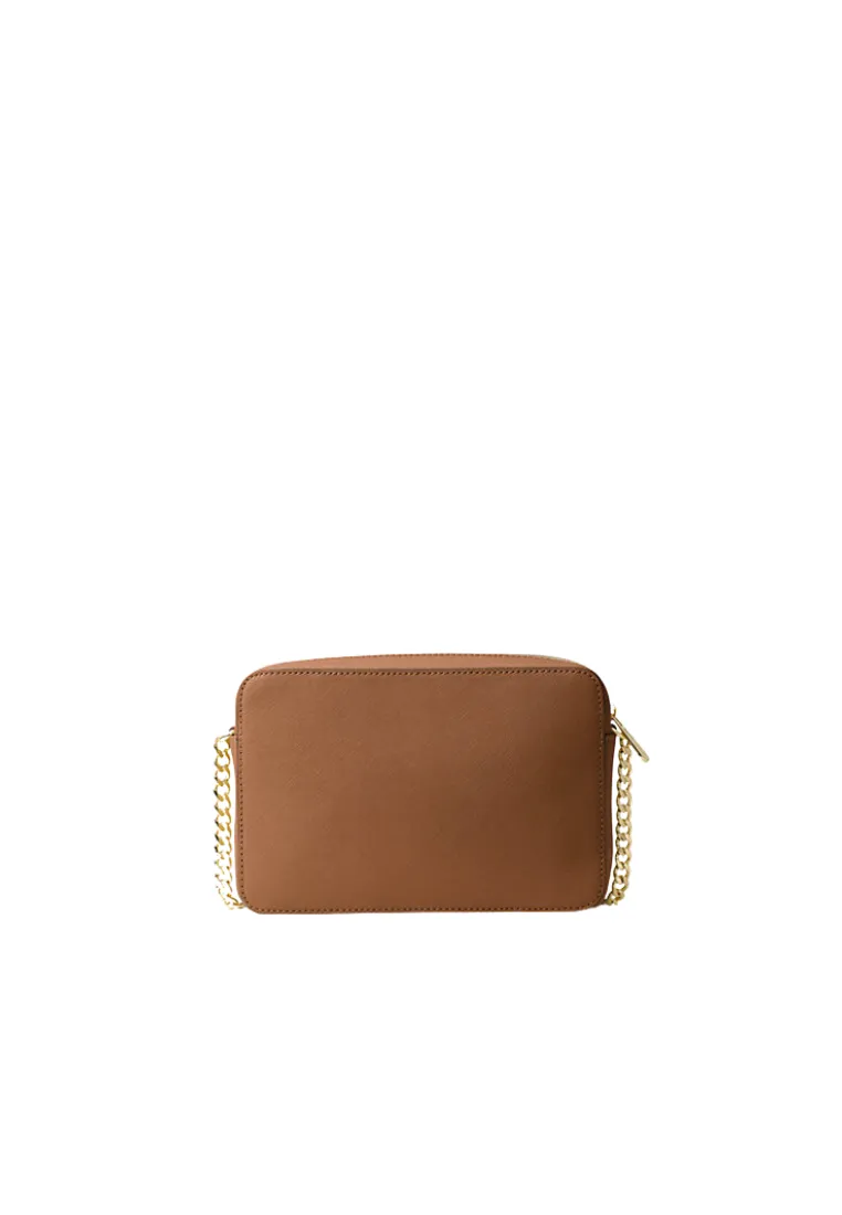 Michael Kors Jet Set Item Large EW Crossbody Bag 35T8GTTC9L In Luggage