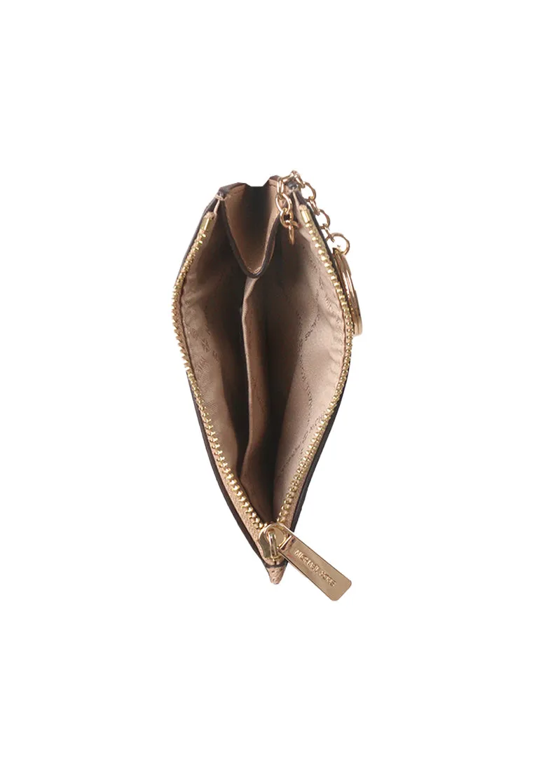 Michael Kors Jet Set Travel Coinpouch with ID Card Case In Camel 35F7GTVU1L