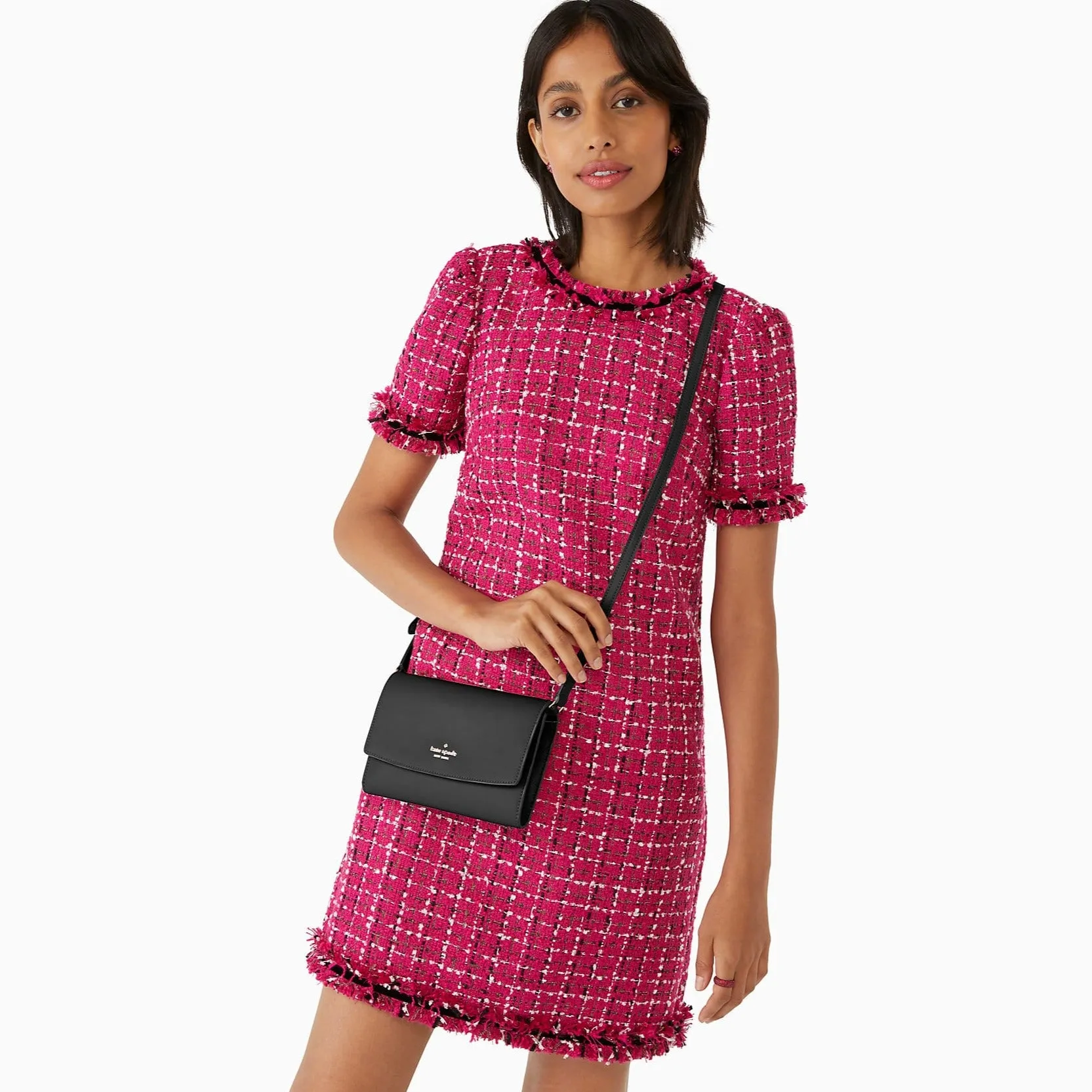 Perry Leather Crossbody Bag